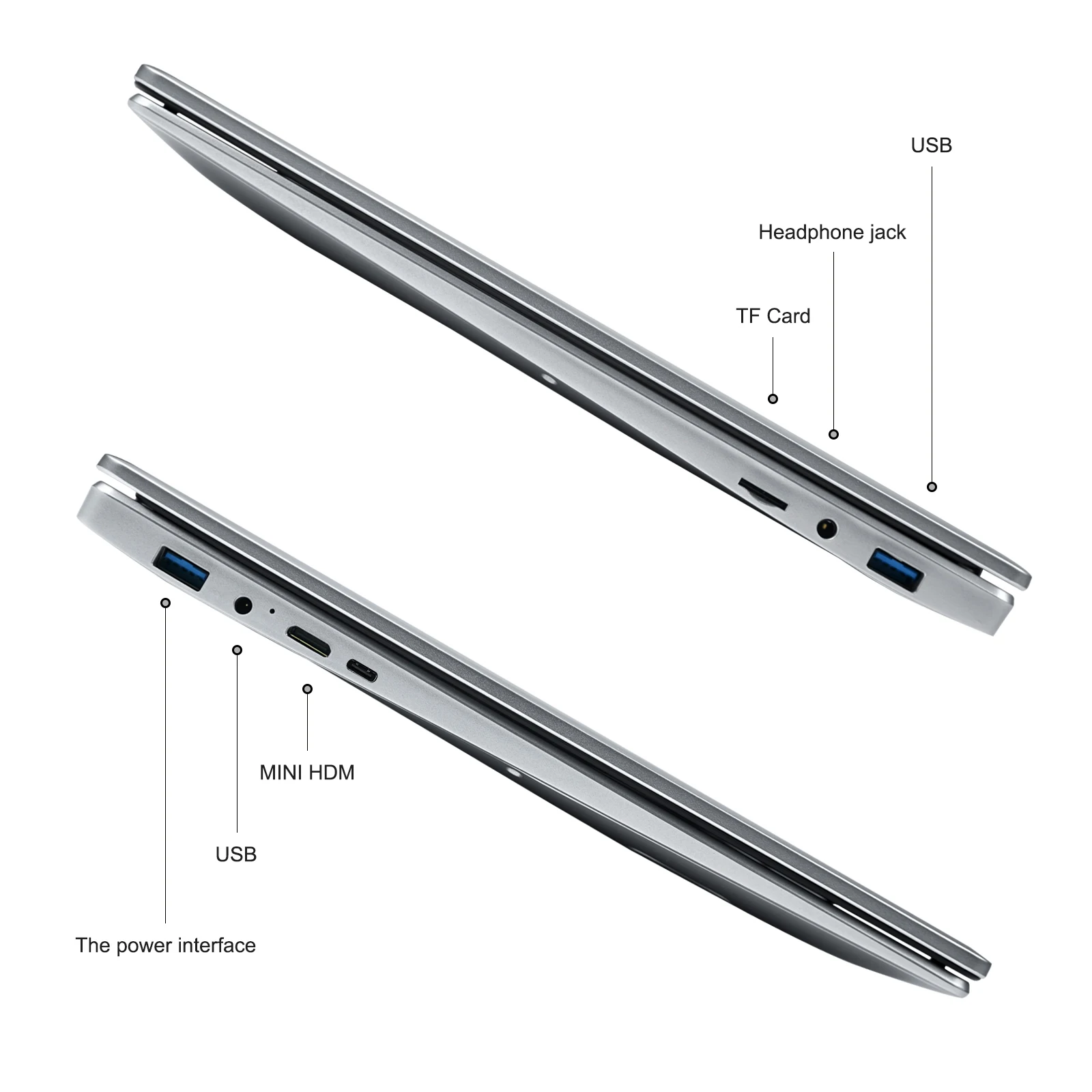 Wholesale 15.6 Inch Ordinateur Brand New Intel N5095 Portable Laptop with 16 GB RAM 1TB SSD Windows 11 for Office & Business - Image 3