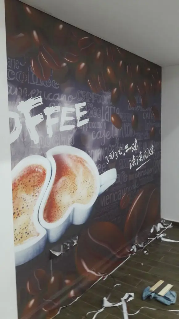 beibehang high-level wall paper HD hand-painted coffee decoration painting background wall papel de parede 3d wallpaper tapety - Image 17