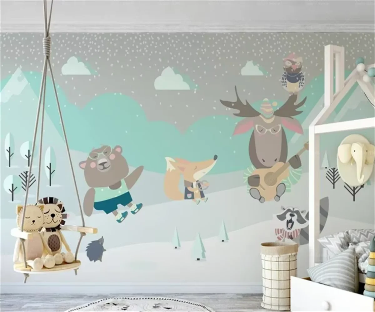 beibehang high-level wall paper HD hand-painted coffee decoration painting background wall papel de parede 3d wallpaper tapety - Image 6