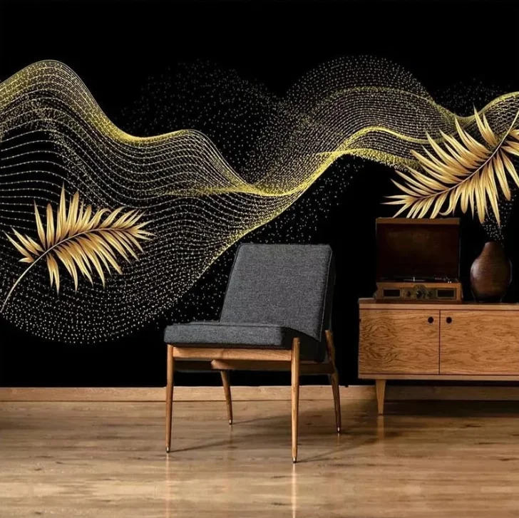 beibehang high-level wall paper HD hand-painted coffee decoration painting background wall papel de parede 3d wallpaper tapety - Image 9